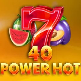 Official Slots logo: 40 Power Hot by Amusnet Interactive at Playboom24 Casino
