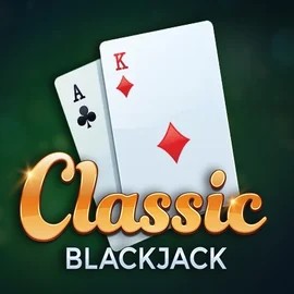 Classic Blackjack by Red Tiger Gaming, showcased at playbooom24.nl – game logo