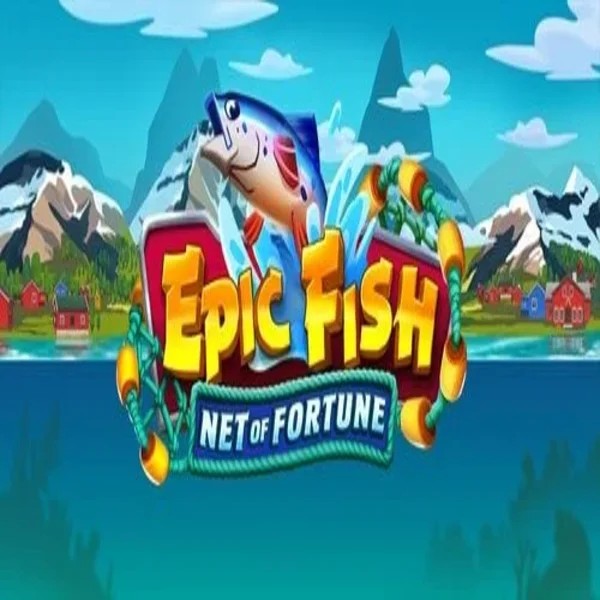 Epic Fish Net of Fortune slot logo by Quickspin at Playboom24 CasinoEpic Fish Net of Fortune