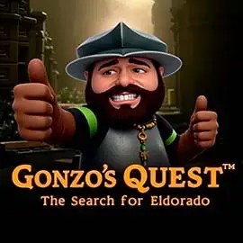 Gonzo's Quest slot logo by NetEnt at Playboom24 CasinoGonzo's Quest