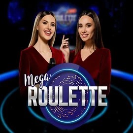 Mega Roulette casino game by Pragmatic Play – featured logo at Playboom24 Casino