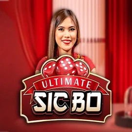 Ultimate Sic Bo slot icon by Ezugi, available at Playboom24 Casino